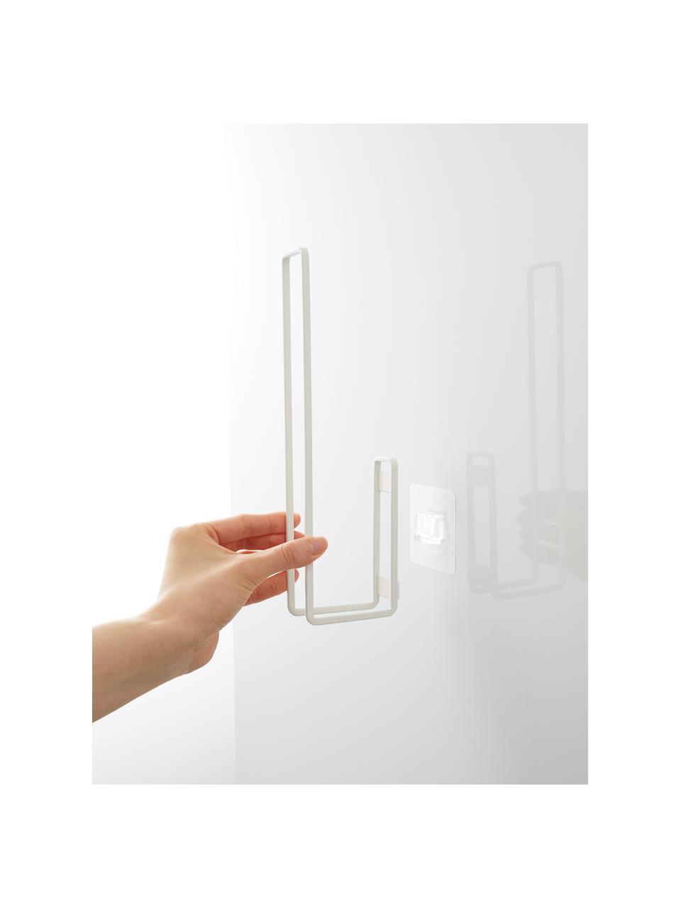 Wand-Porte-rouleaux WC mural Tower, Blanc, mat, larg. 4 x haut. 25 cm