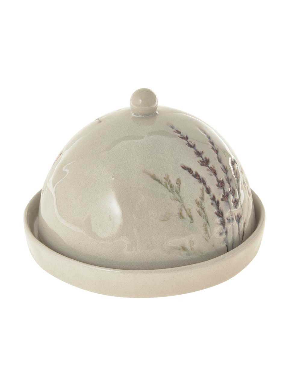 Mantequillera artesanal Bea, Gres, Beige, Ø 15 x Al 10 cm