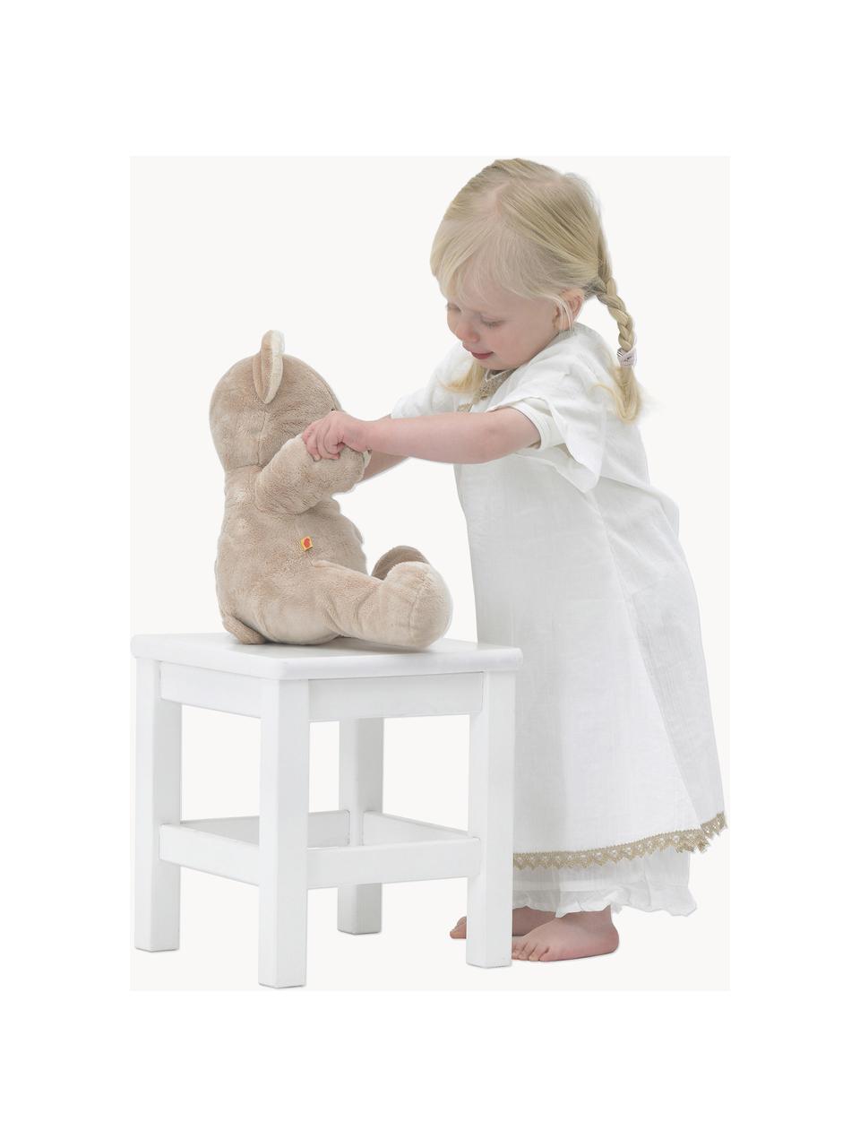 Chaise pour enfant Marie, MDF, certifié FSC, Bois blanc laqué, larg. 28 x haut. 31 cm