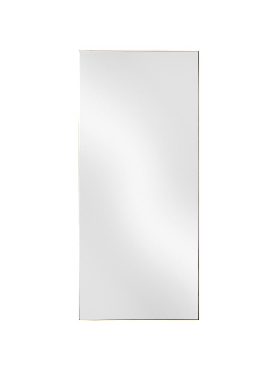 Großer Ganzkörperspiegel Cato, Rahmen: Metall, beschichtet, Rückseite: Mitteldichte Holzfaserpla, Spiegelfläche: Spiegelglas Dieses Produk, Goldfarben, B 80 x H 180 cm