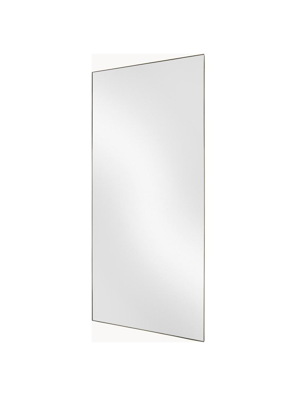 Großer Ganzkörperspiegel Cato, Rahmen: Metall, beschichtet, Rückseite: Mitteldichte Holzfaserpla, Spiegelfläche: Spiegelglas Dieses Produk, Goldfarben, B 80 x H 180 cm