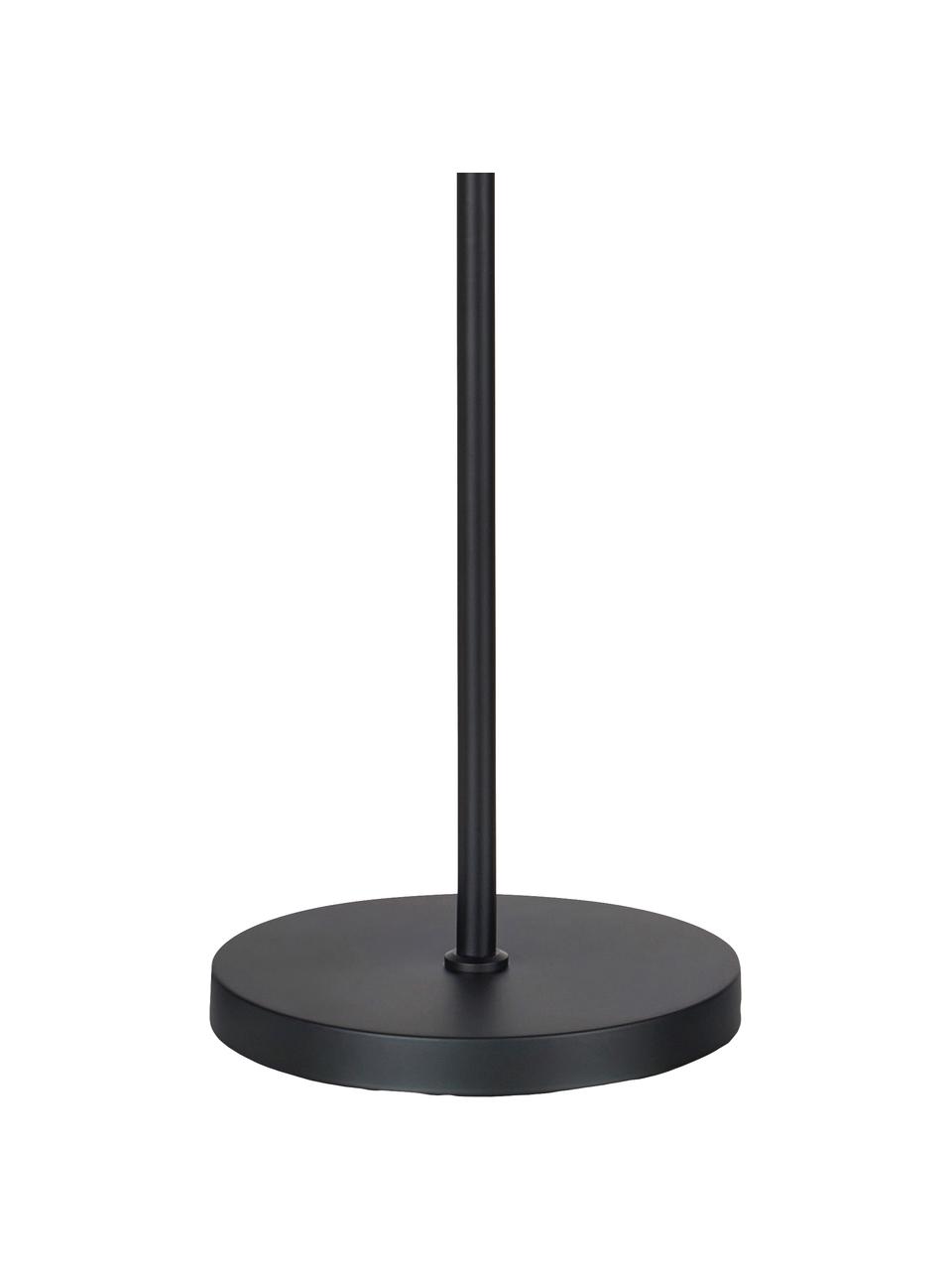 Lampa do czytania z półką i stacją ładującą Linear, Czarny, W 144 cm