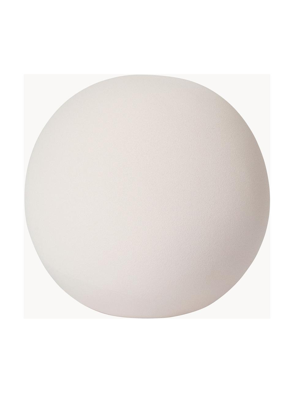 Pieza decorativa Globe, Terracota, Blanco Off White, Ø 18 x Al 17 cm