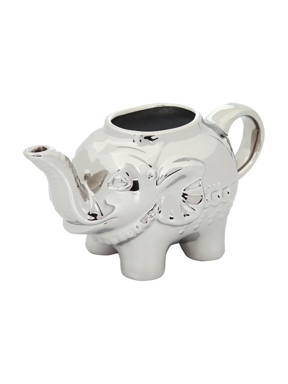 Dzbanek do mleka z porcelany Elephant, 250 ml, Platynowy, 15 x 8 cm