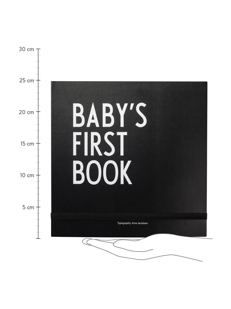 Babyboek Baby´s First Book, Papier, Zwart, wit, B 25 x H 25 cm