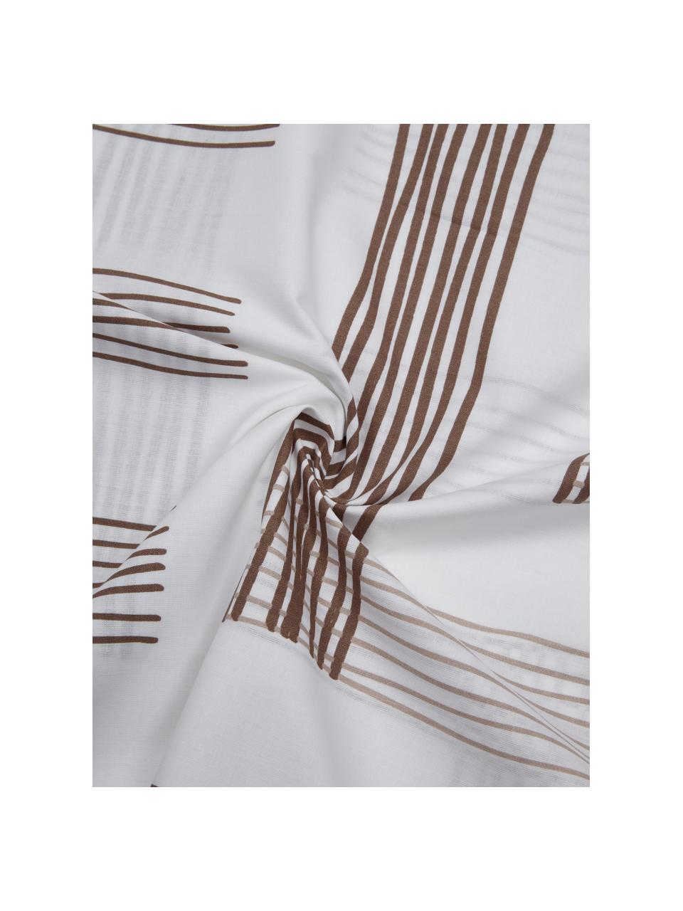 Obojstranná obliečka na vankúš z organickej bavlny Tenzin, 2 ks, Hnedá, Š 40 x D 80 cm