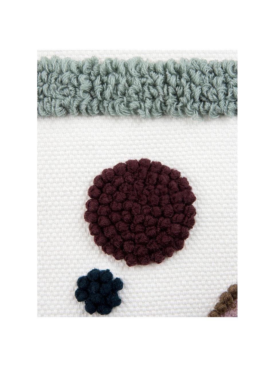 Federa arredo con motivo astratto Wassily, 100% cotone, Multicolore, Larg. 45 x Lung. 45 cm