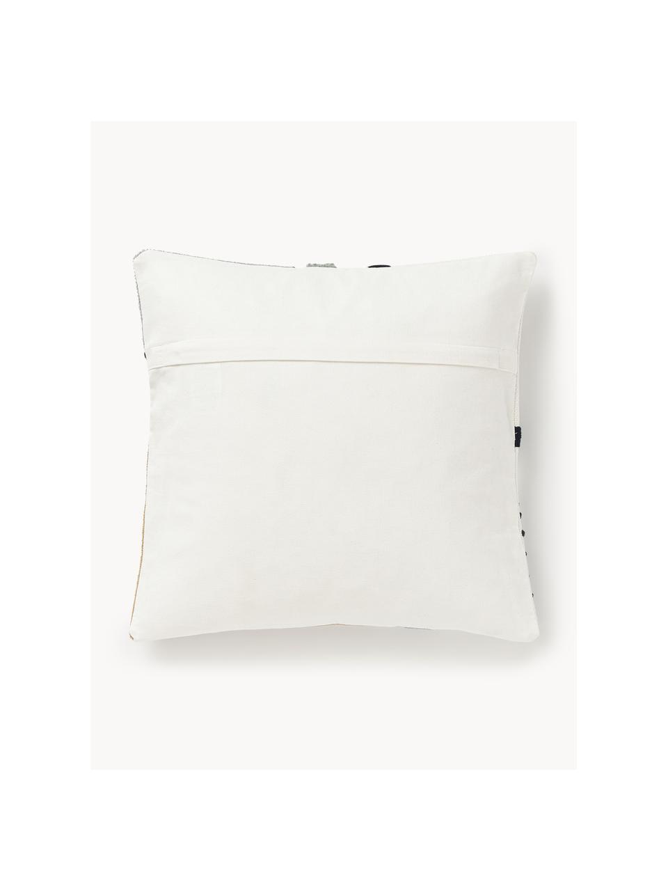 Housse de coussin 45x45 motif abstrait Wassily, 100 % coton, Multicolore, larg. 45 x long. 45 cm