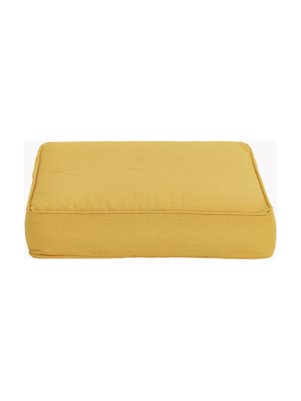 Coussins de chaise épais Zoey, 2 pièces, Jaune soleil, larg. 40 x long. 40 cm