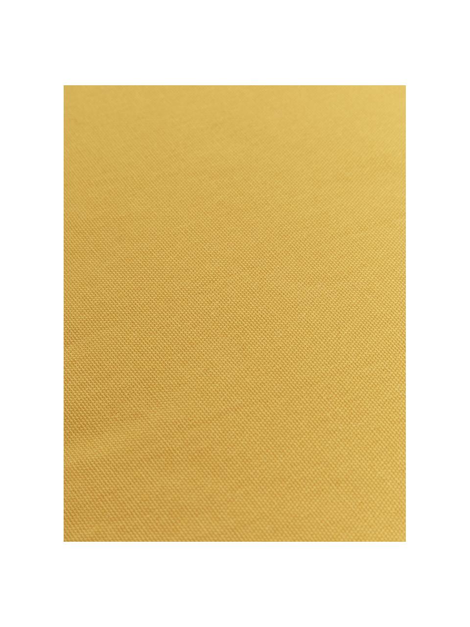Hohes Sitzkissen Zoey, 2 Stück, Bezug: 100% Baumwolle, Sonnengelb, B 40 x L 40 cm