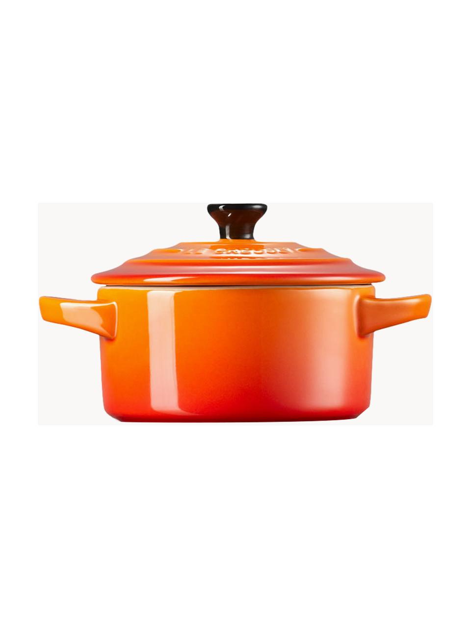 Hrniec Cocotte Mini, Kamenina, Oranžové tóny, Ø 10 cm x V 8 cm, 250 ml