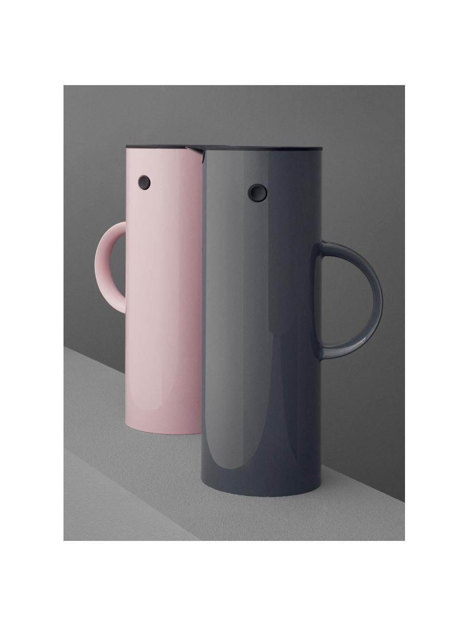 Brocca isotermica EM77, 1 L, Materiale sintetico ABS con inserto in vetro, Rosa lucido, 1 L
