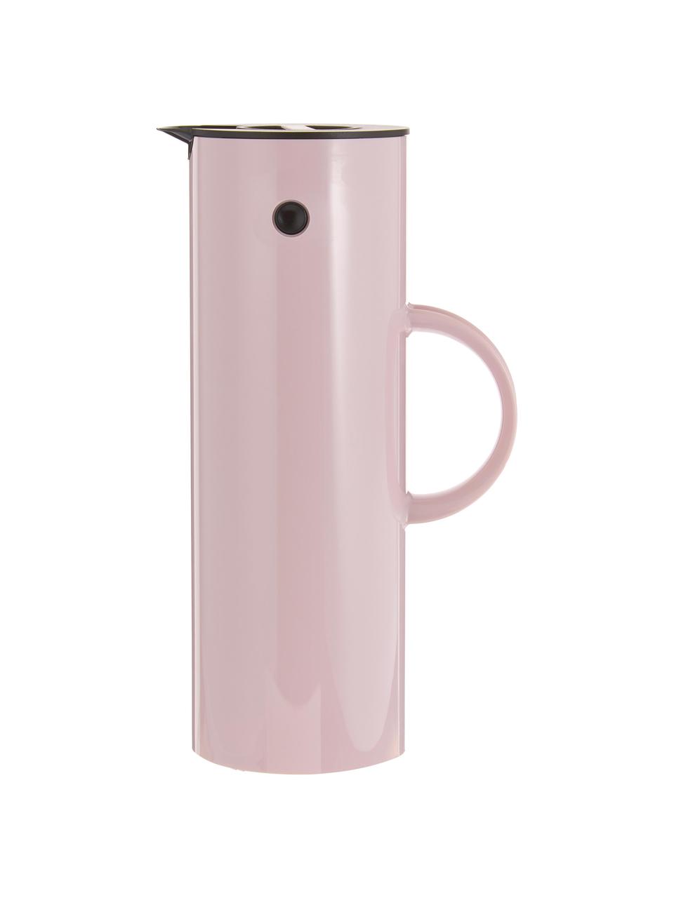 Brocca isotermica lucido EM77, 1 L, Materiale sintetico ABS con inserto in vetro, Rosa, 1 L