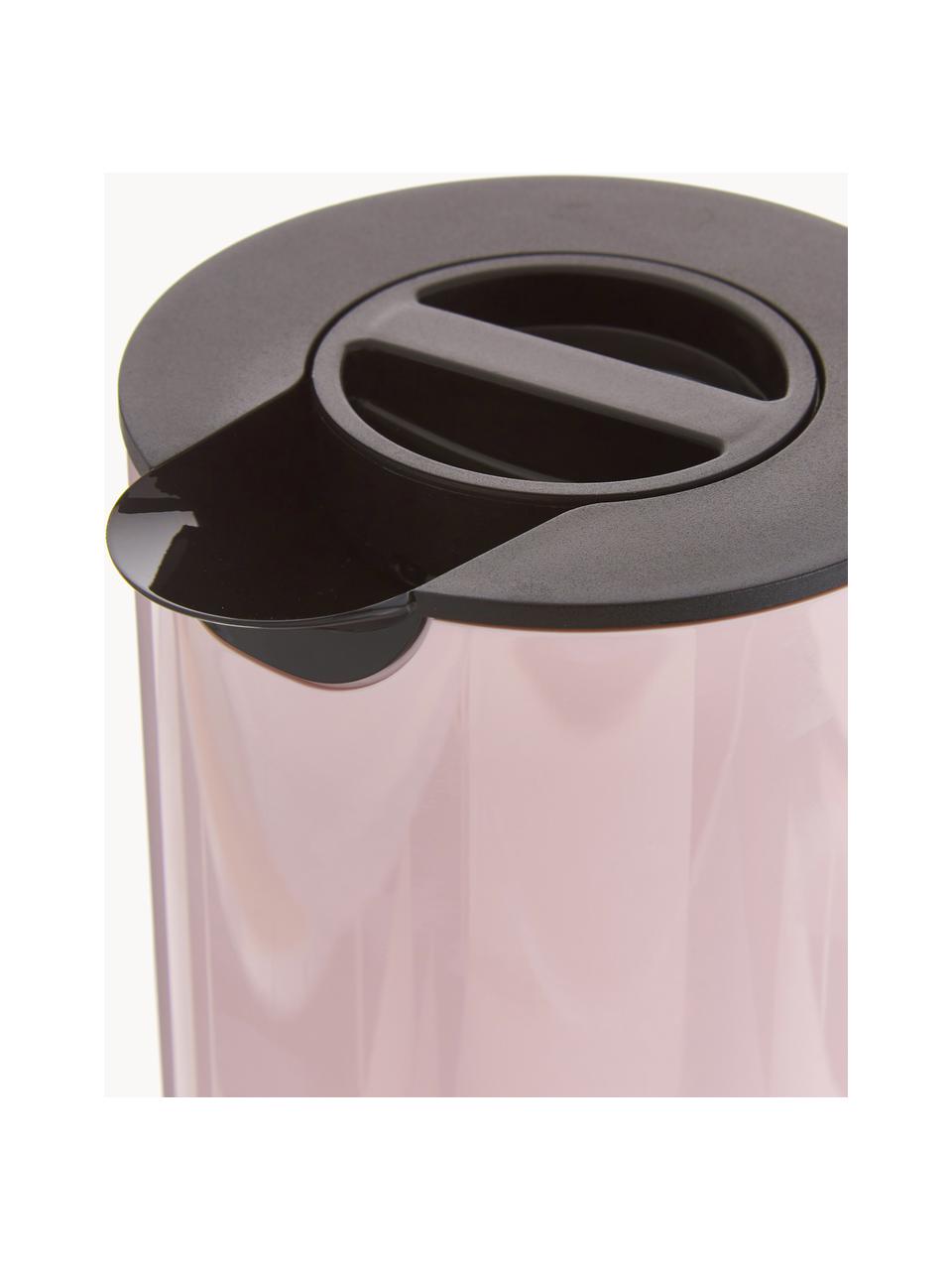 Pichet isotherme EM77, 1 L, Plastique ABS avec partie intérieure en verre, Rose, haute brillance, 1 L