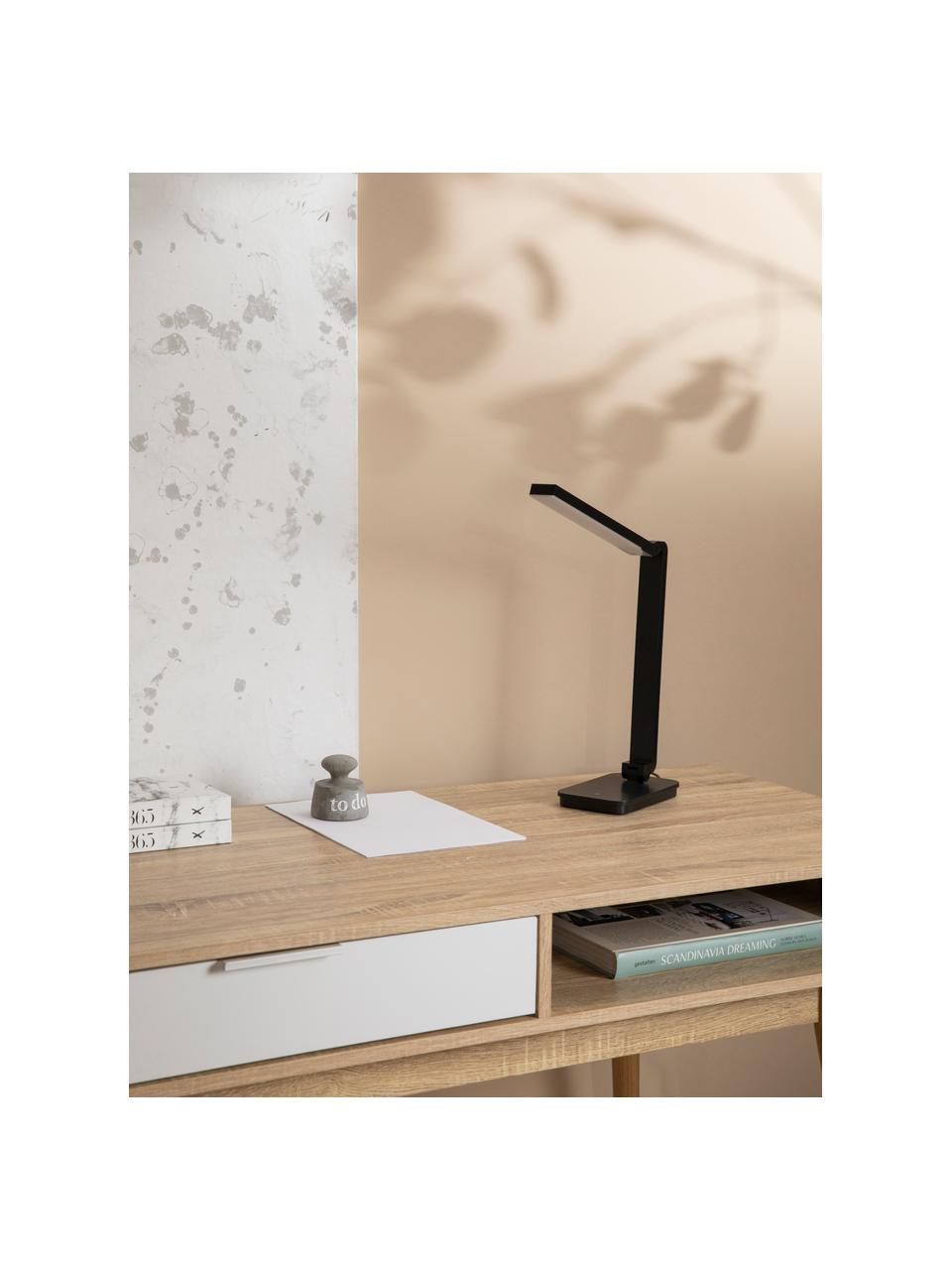 Lampa biurkowa LED z funkcją przyciemniania Tori, Czarny, S 11 x W 61 cm