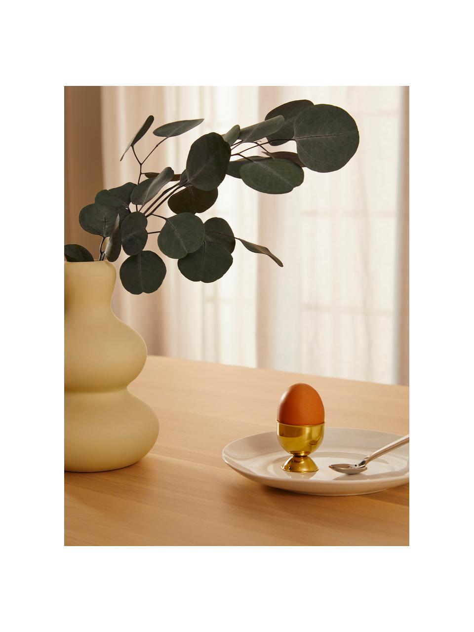 Soporte de huevo Egg, 4 uds., Acero inoxidable, recubierto, Dorado, Ø 5 x Al 5 cm