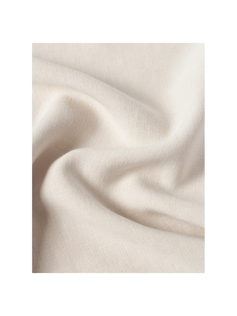 Housse de coussin pur lin avec franges Luana, 100 % pur lin

Le lin est naturellement doté d'un toucher plutôt rugueux et d'un aspect froissé
Sa résistance élevée au accrocs lui confère robustesse et longévité, Blanc crème, larg. 50 x long. 50 cm