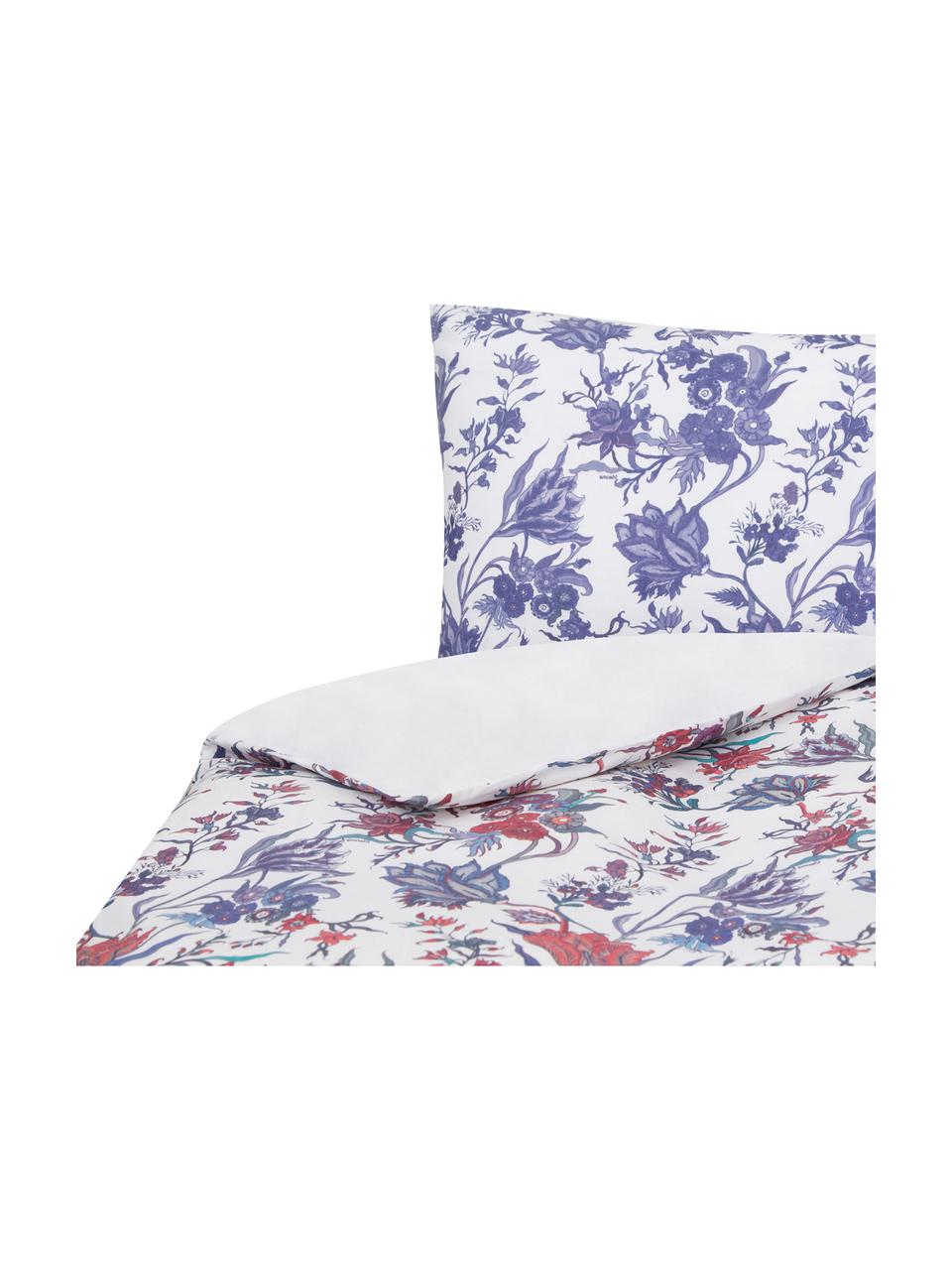 Funda nórdica doble cara Erika , Algodón
El algodón da una sensación agradable y suave en la piel, absorbe bien la humedad y es adecuado para personas alérgicas, Blanco, azul, rojo, Cama 90 cm (160 x 220 cm)