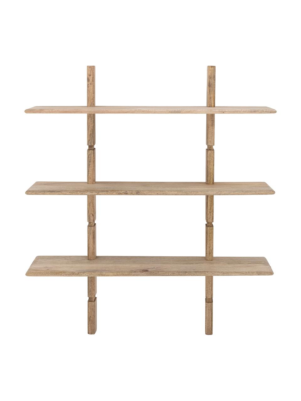 Estante de pared de madera de mango Millian, Madera de mango, Madera de mango, An 96 x Al 111 cm