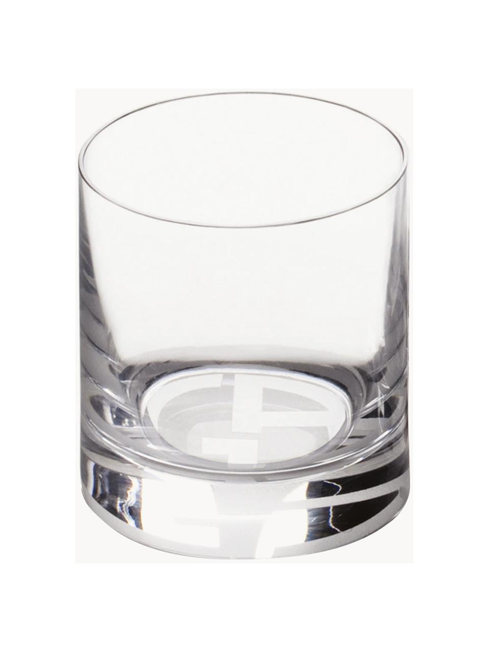 Kristallen whiskeyglazen Corelli, 6 stuks, Kristalglas, Transparant, Ø 9 x H 10 cm