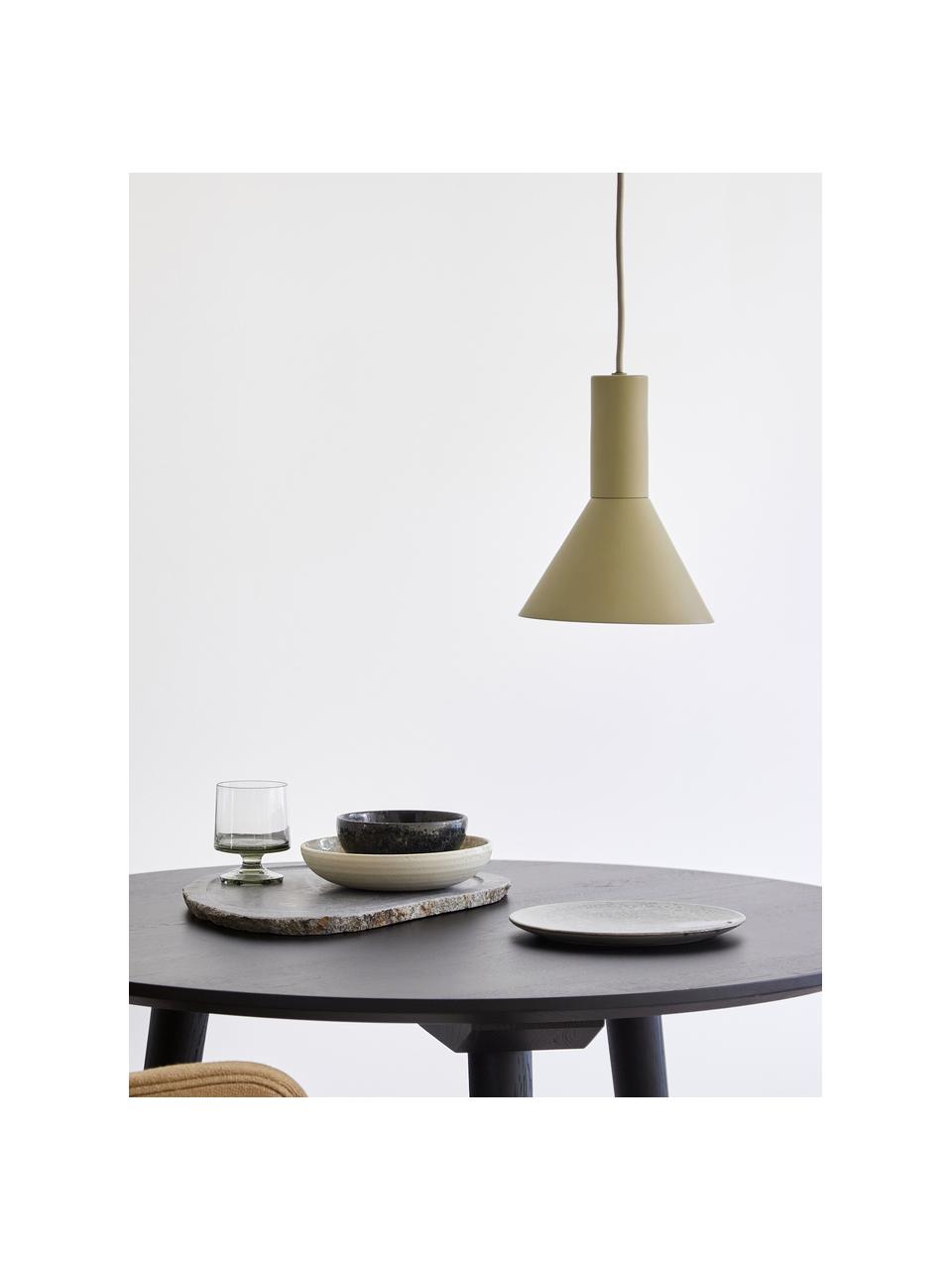 Malá závesná lampa Lyss, Kaki, Ø 18 x V 23