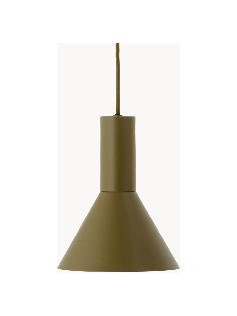 Malá závesná lampa Lyss, Kaki, Ø 18 x V 23