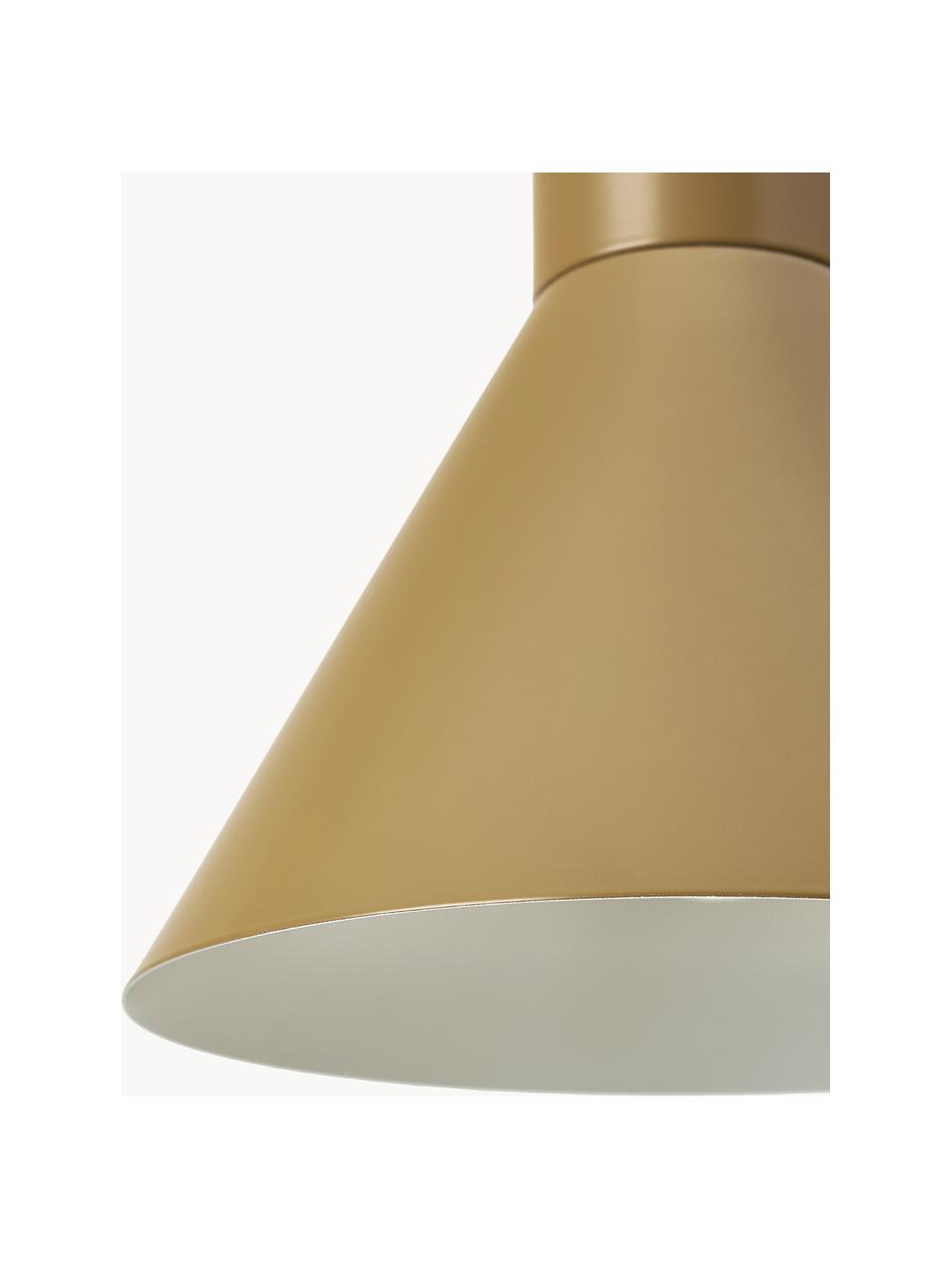 Kleine design hanglamp Lyss, Olijfgroen, Ø 18 x H 23 cm