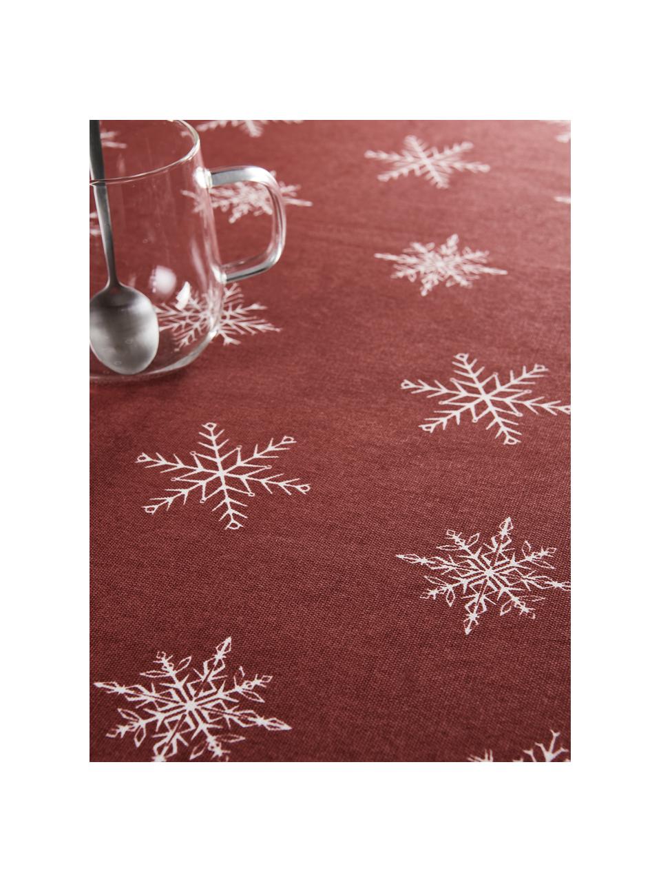 Nappe Snow, Rouge, blanc