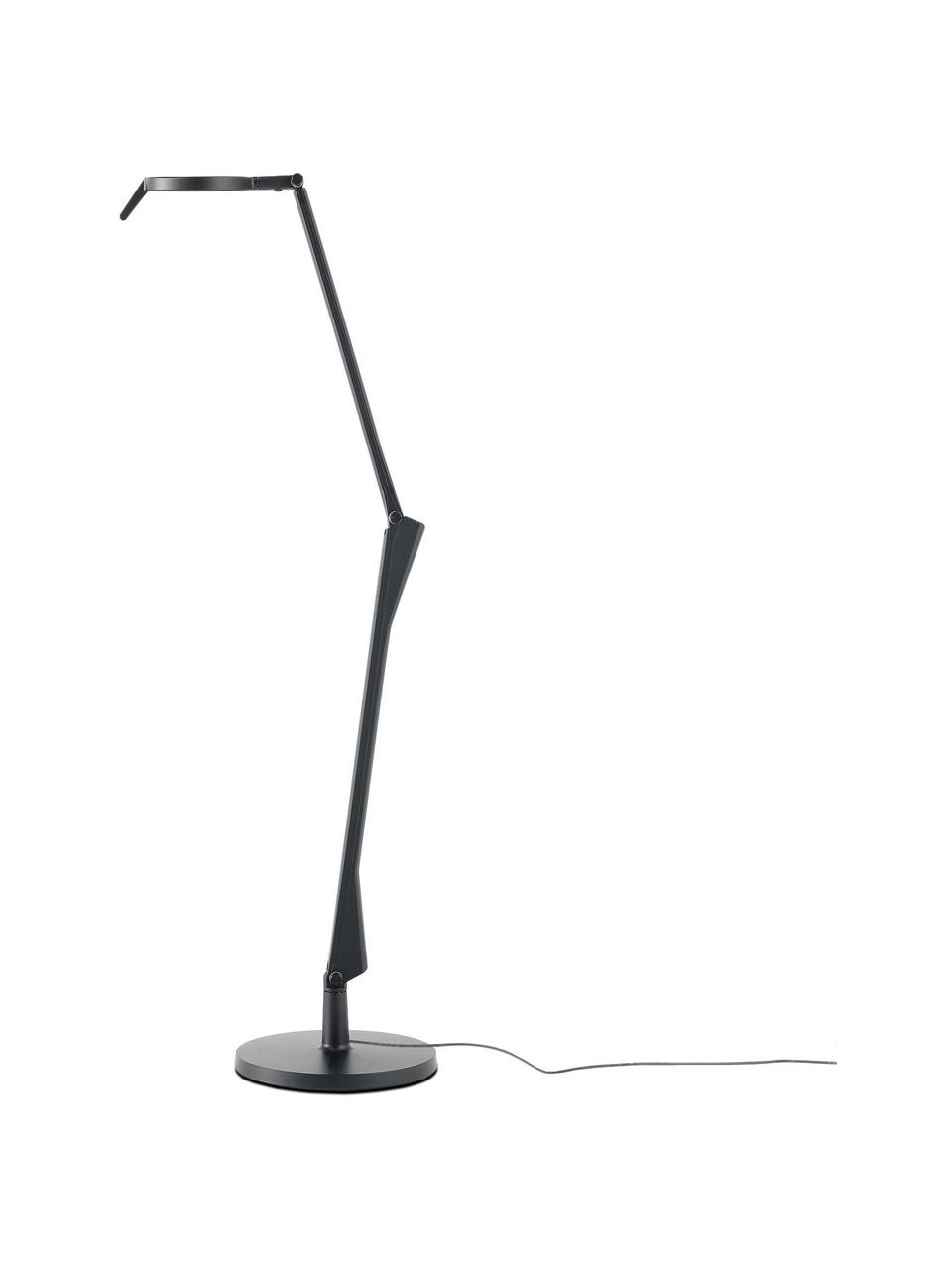 Lampa biurkowa LED z funkcją przyciemniania Aledin Tec, Czarny, Ø 21 x W 48 cm