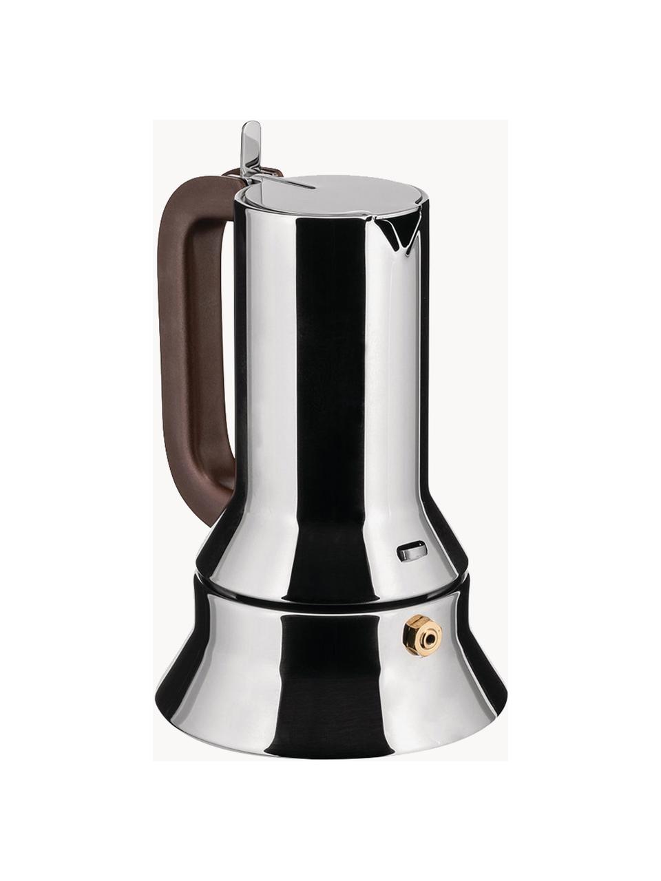 Koffiezetapparaat 9090 voor één kopje, Zilverkleurig, donkerbruin, Ø 10 x H 15 cm
