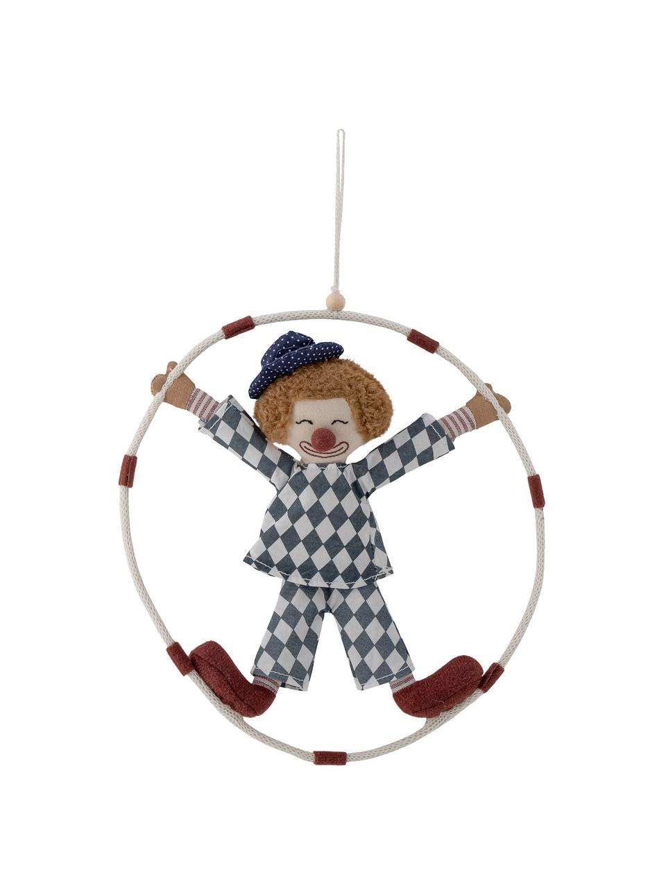 Mobile Alfredo, Bezug: 80 % Polyester, 20 % Baum, Blau, Rot, Weiß, Ø 25 cm