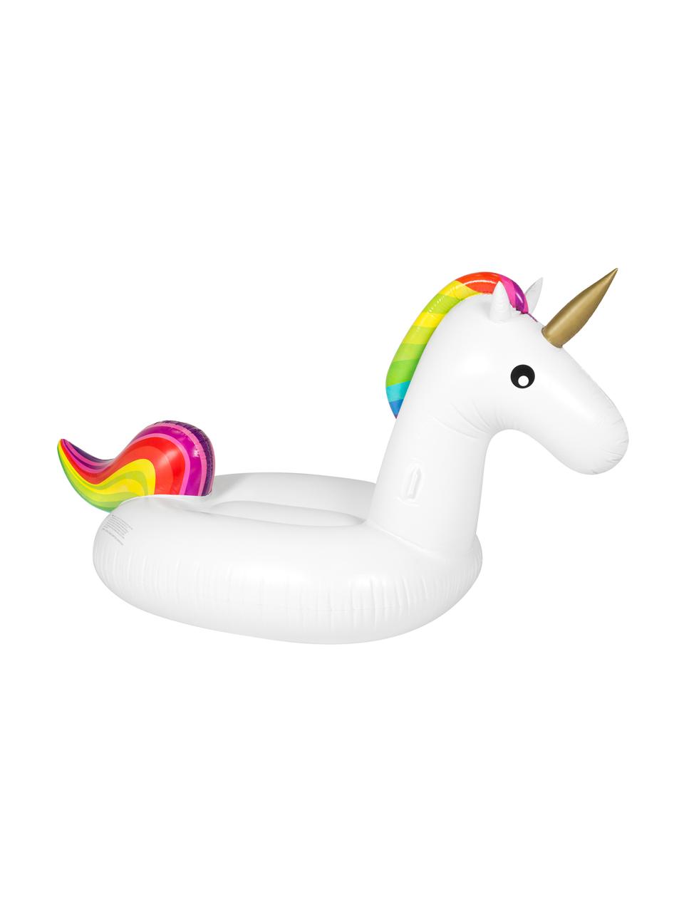 Colchoneta hinchable Unicorn, Plástico (PVC), Multicolor, An 190 x Al 83