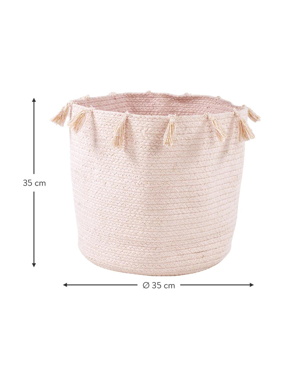 Panier de rangement Heloise, Rose