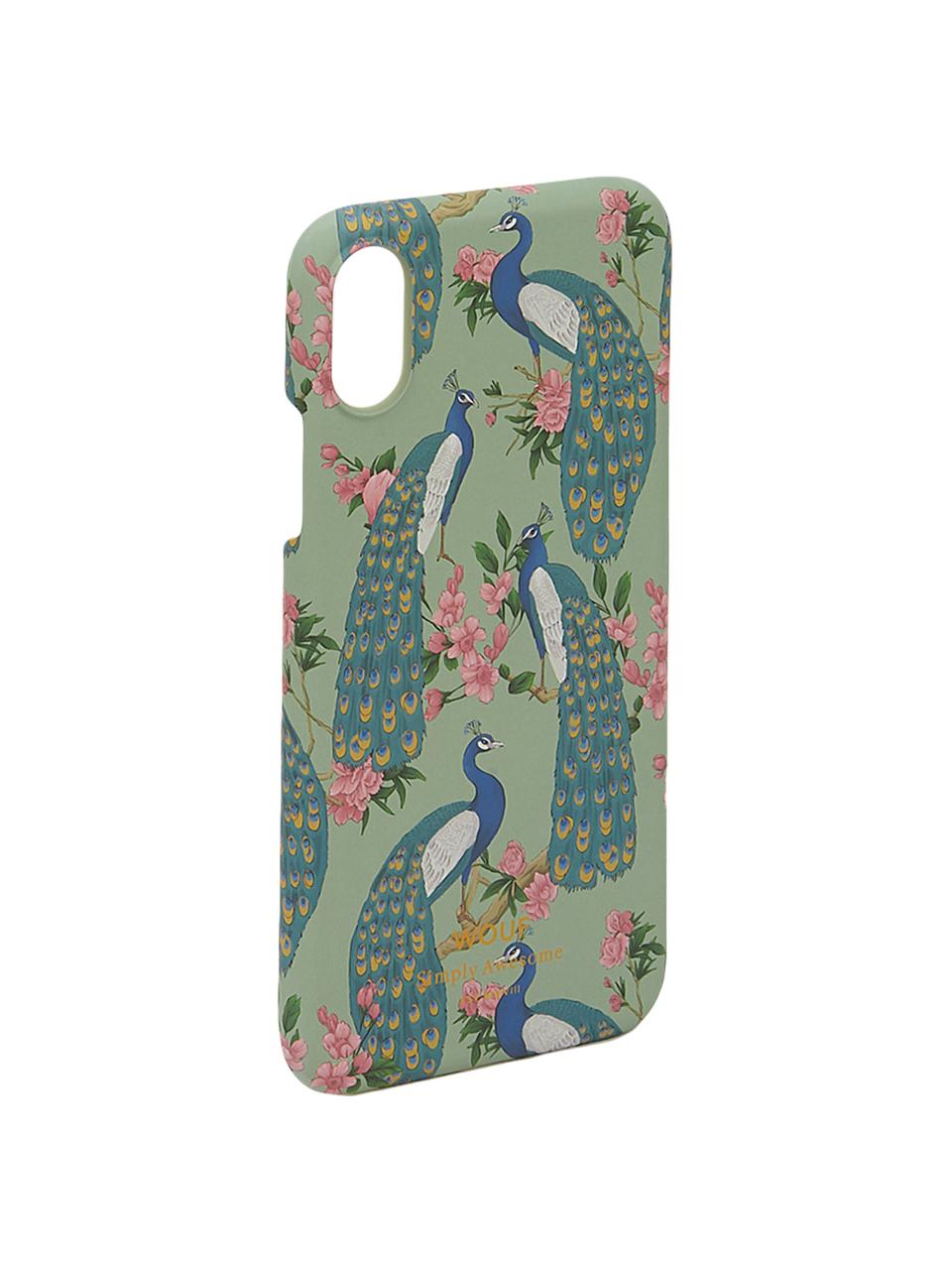 Cover  per iPhone X  Royal Forest, Silicone, Multicolore, Larg. 7 x Alt. 15 cm