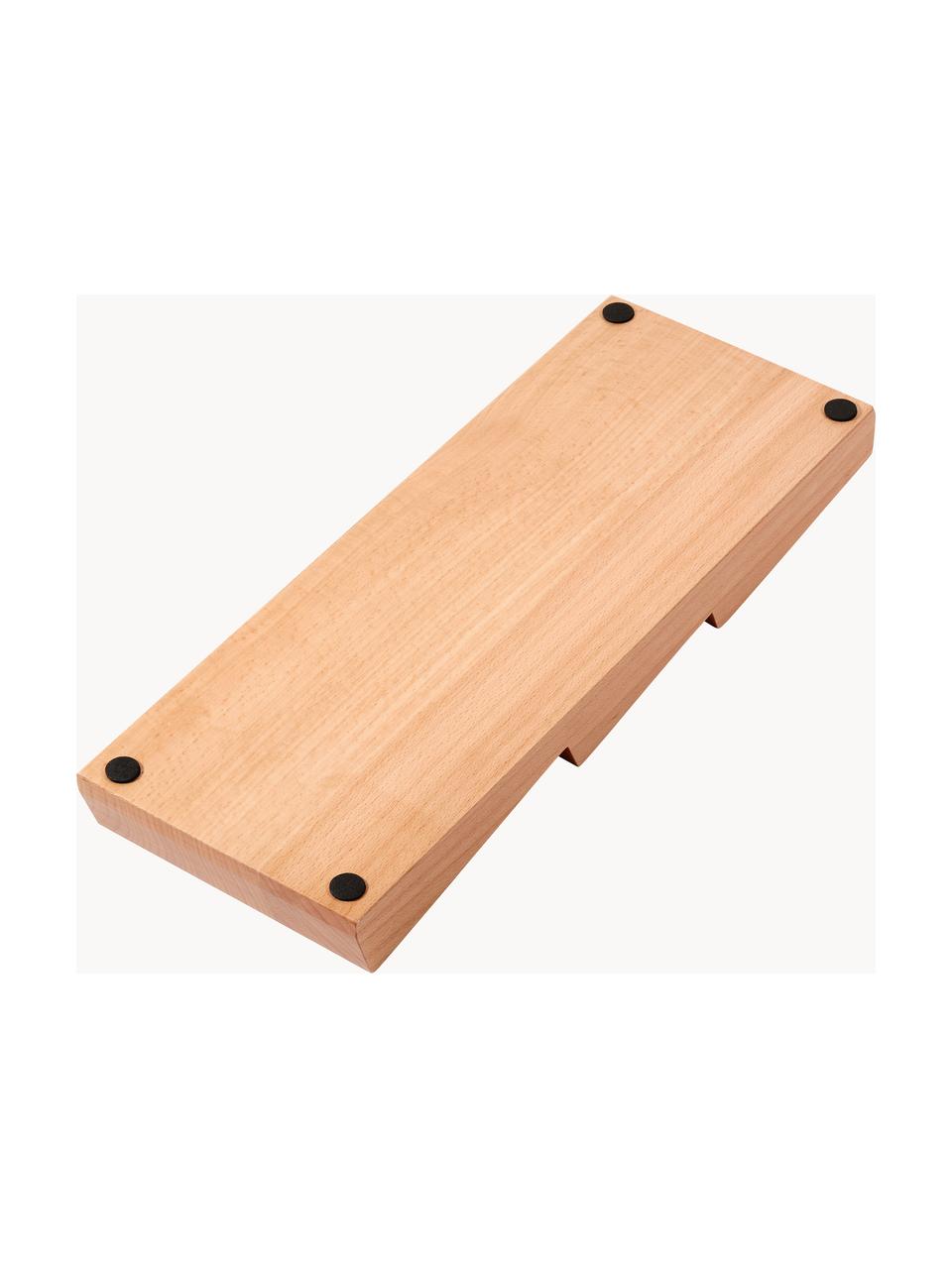 Inserto de cajón de madera de haya Cook, Madera de haya, Madera de haya, An 41 x Al 5 cm
