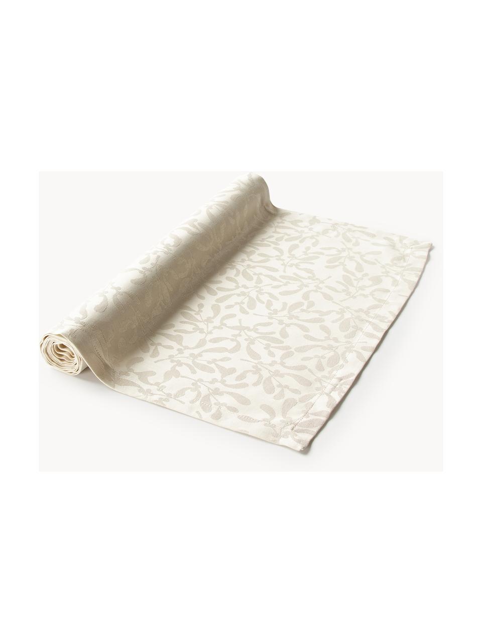 Chemin de table avec motif hivernal Hollyn, 100 % coton

Le matériau est certifié STANDARD 100 OEKO-TEX®, 2534CIT, CITEVE, Beige clair, larg. 40 x long. 150 cm