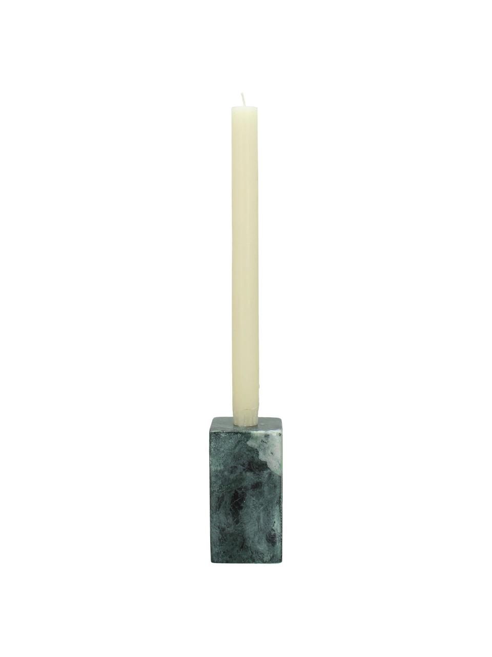 Kerzenhalter Martha aus Porzellan, Porzellan, Grün, B 6 x H 11 cm