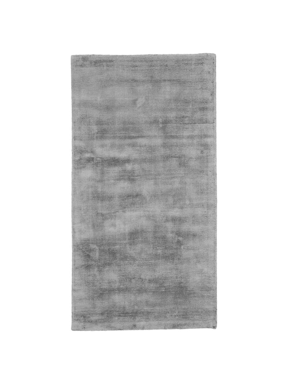 Ručne tkaný koberec z viskózy Jane, Sivá, Š 200 x D 300 cm (veľkosť L)