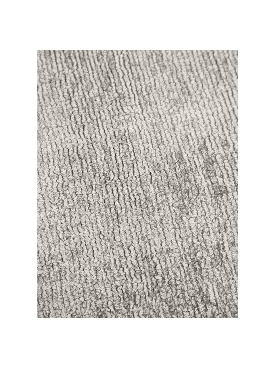 Ručně tkaný viskózový koberec Jane, Šedá, Š 200 cm, D 300 cm (velikost L)