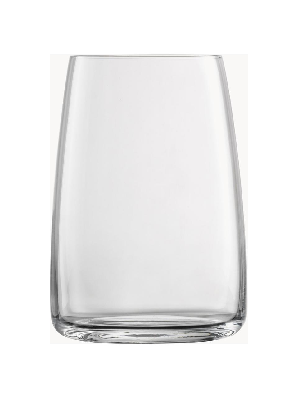 Szklanka Vivid Senses, 4 szt., Tritan, Transparentny, Ø 8 x W 12 cm, 500 ml