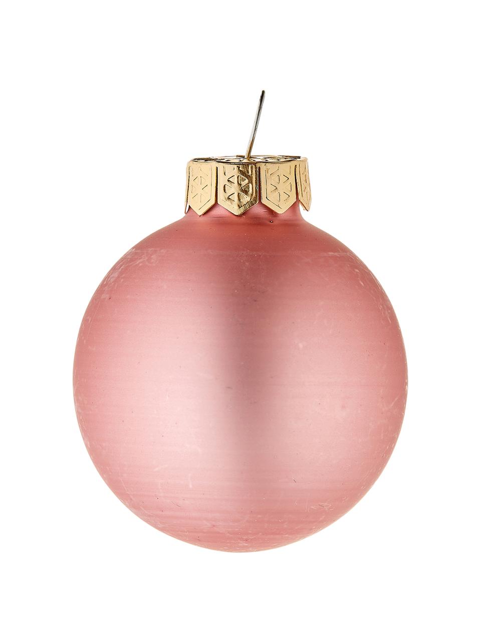 Mini-Weihnachtskugel-Set Evergreen Ø 4 cm, 16-tlg., Pink, Ø 4 cm