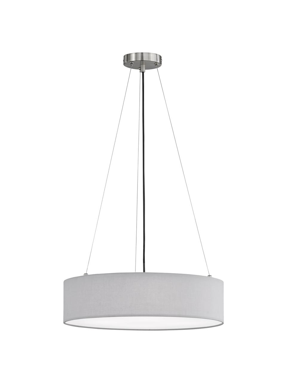 Klasická závesná lampa Pina, Svetlosivá
