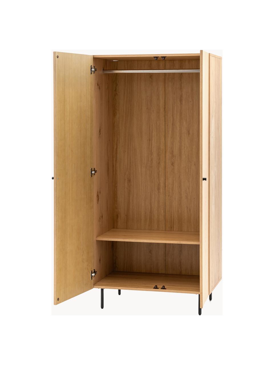 Kleiner Kleiderschrank Ashdown, Holz, B 85 x H 178 cm