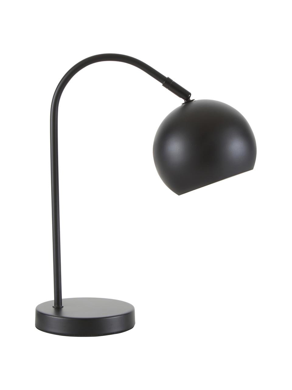 Lampe à poser design Vancouver, Noir, Ø 15 x haut. 40 cm