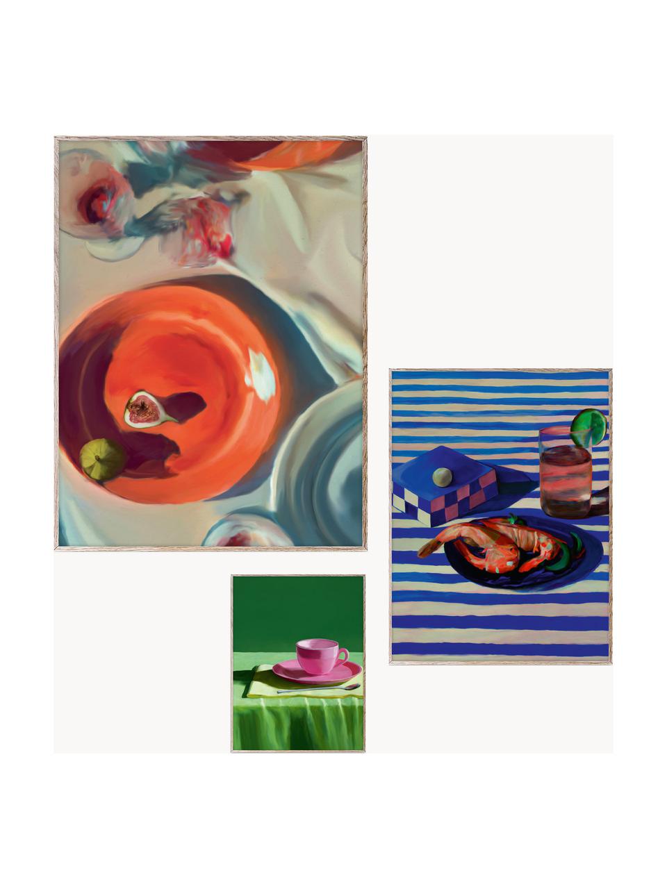 Súprava plagátov s rámom Artwall no. 04, 3 diely, Viac farieb, Súprava s rôznymi veľkosťami