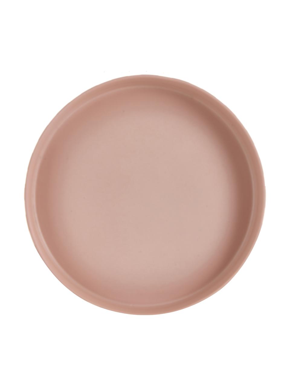 Fuente para postre de cerámicaToppu, Cerámica, Marrón, rosa, Ø 20 x Al 9 cm