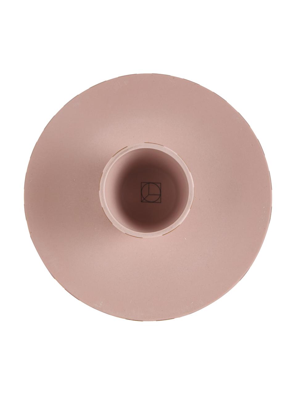 Keramický servírovací podnos Toppu, Keramika, Hnedá, bledoružová, Ø 20 x V 9 cm