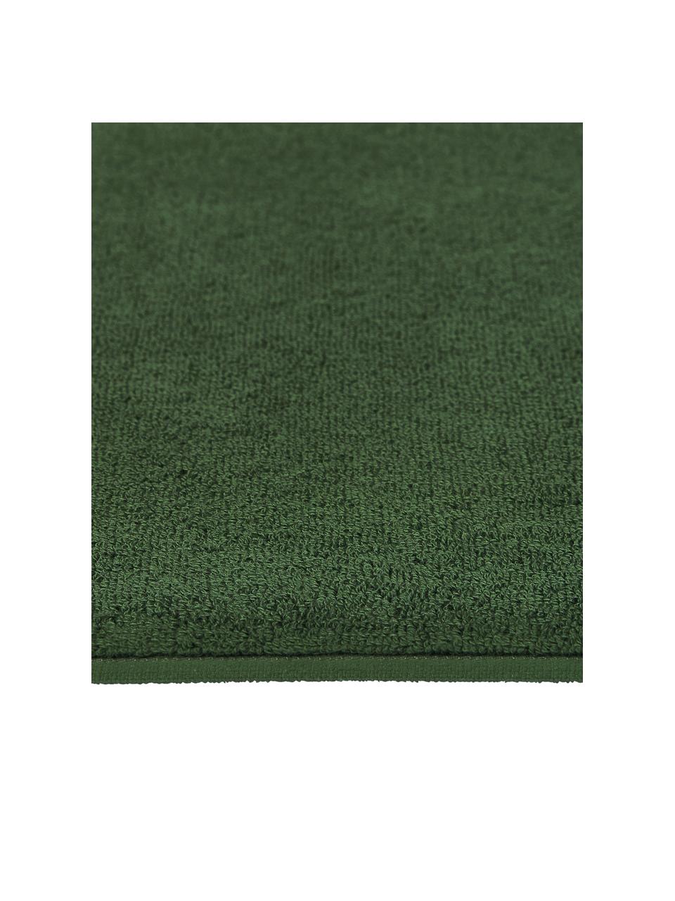 Tappeto bagno antiscivolo in cotone organico Premium, 100% cotone organico certificato GOTS (da GCL International, GCL-300517).
Qualità pesante, 750 g/m², Verde, Larg. 50 x Lung. 70 cm