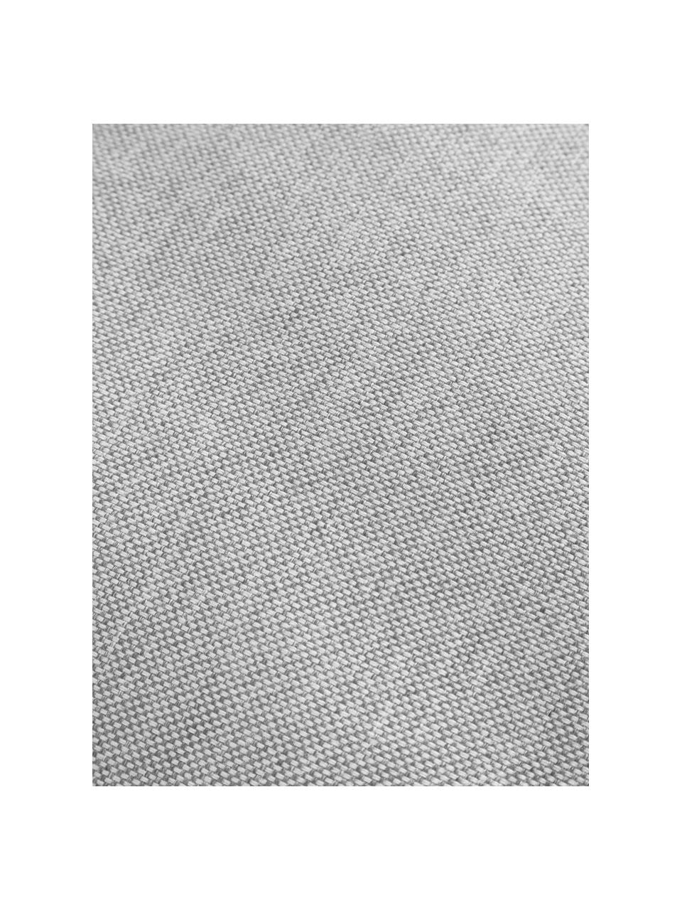 Exteriérový polštář Olef, s výplní, 100 % bavlna, Světle šedá, Š 45 cm, D 45 cm
