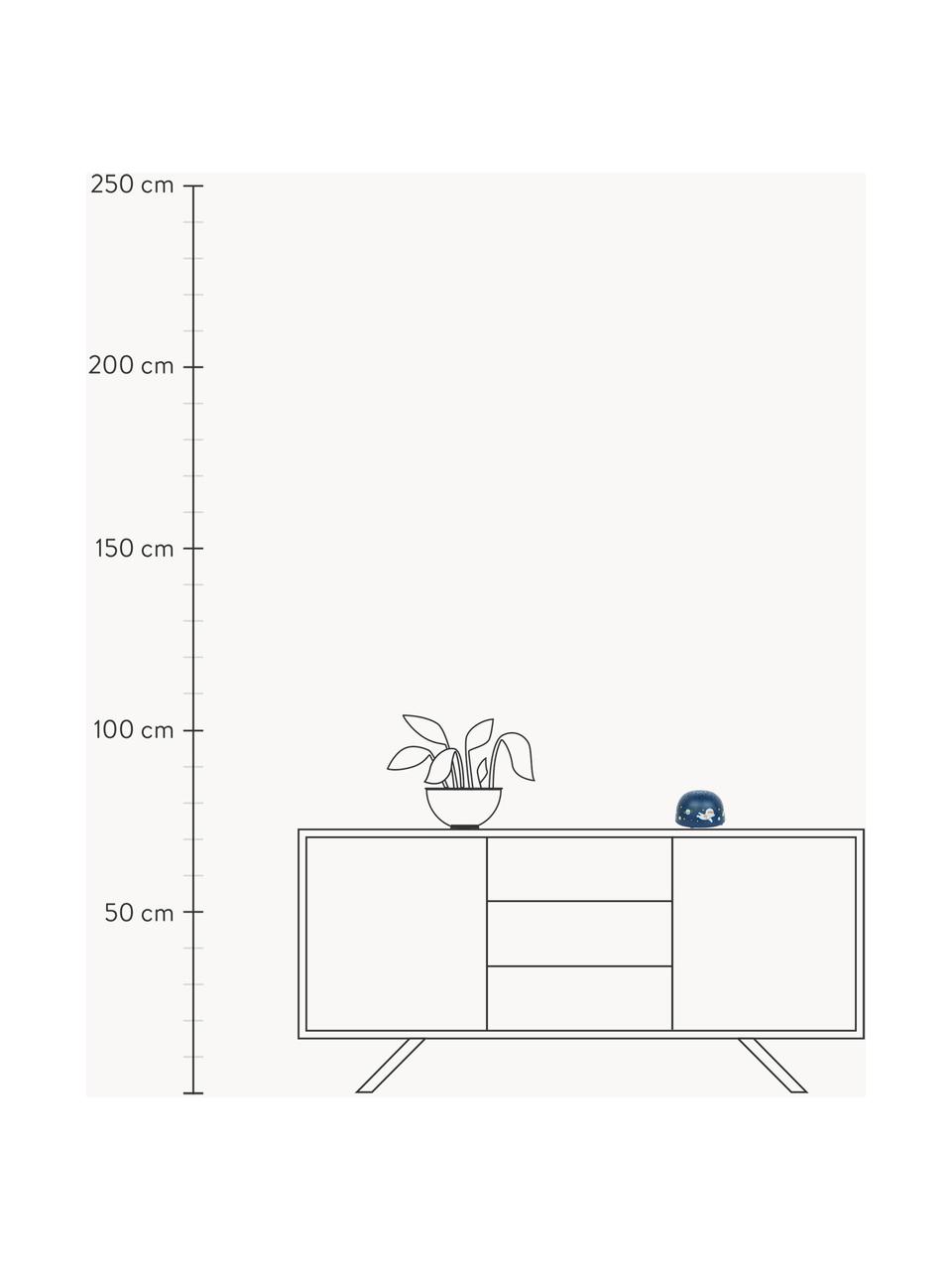 Lampa dekoracyjna LED z funkcją timera Space, Tworzywo sztuczne (ABS), Kosmos, Ø 14 x W 9 cm